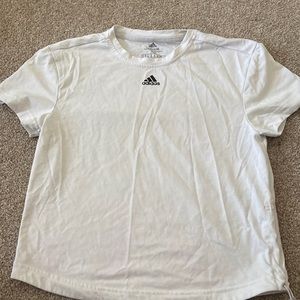 White shirt adidas